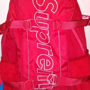 Red Supreme Bookbag